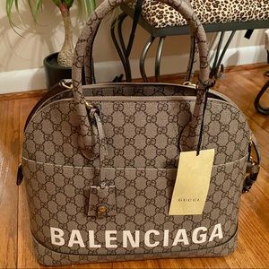 GUCCI Balenciaga The Hacker Project medium ville bag NWT